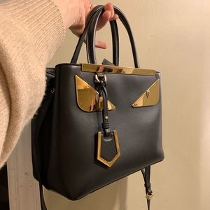 *FINAL PRICING* Fendi Bag Sleek Black & Gold